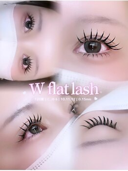 ミリミリ(milimili)/Wフラット×下マツエク