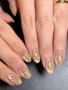 NOKU【パラジェル/フィルイン】の写真/【パラジェル/フィルイン対応】ショート爪が主役の美フォルム☆丁寧なカウンセリングで理想の指先が叶う♪