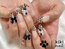 キキネイル 溝の口(kikinail)/ヒョウ柄ネイル／やり放題