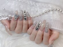 モカ 京橋(moca)/【Risa】ツイードネイル