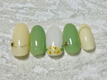 ネイルサロン メイプル(Nail Salon maple)/押し花