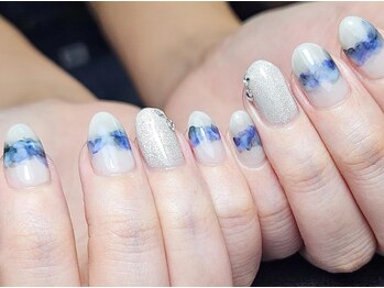 プロモート 岡山城下店(Promote)/ブルーニュアンス【岡山】