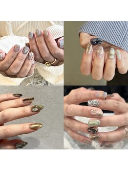 ショートネイルデザインが豊富