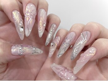 モカ 心斎橋(moca by Lee)の写真/推し活を楽しむあなたにぴったりのネイルサロンです★海外アート・Y2Kアートも♪あなたの理想を形にします