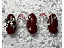 ミュウネイル(miu_nail)/ツイード×フレンチ