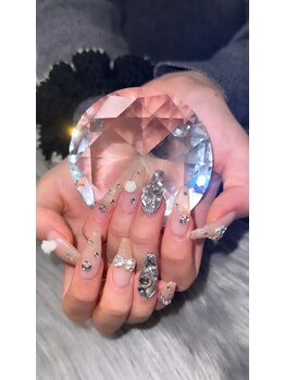 持ち込みジェルチップスカルプ