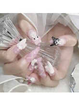 メル バイ ウィリートーキョー(MELL by wellytokyo)/長さだし　キャラクターネイル