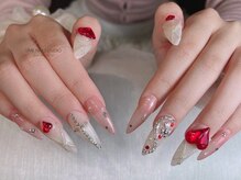 ウメネイルスタジオ(UME NAIL STUDIO)/長さだしやり放題×つけ放題
