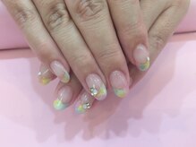 シャンネイルケアサロン(Shan Nail caresalon)/タイダイネイル