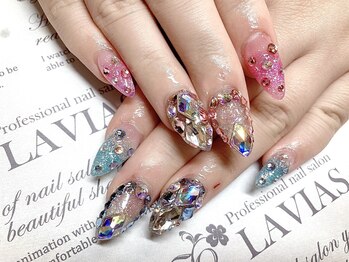 ラヴィアスプラス(LAVIAS+)/【ジェル】10本アートし放題