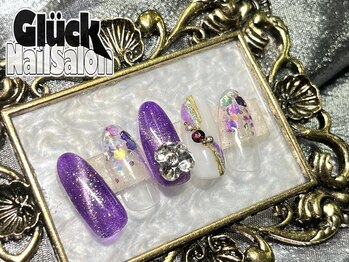 グリュックネイル/12月 定額デザインネイルCセット