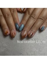 ネイルアトリエ リトム(Nail atelier Litom)/ハンド/定額デザイン