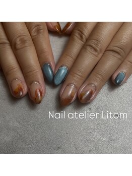 ネイルアトリエ リトム(Nail atelier Litom)/ハンド/定額デザイン