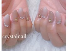 クリスタルネイル イオンモール都城駅前店/ストーン盛り
