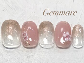 ジェンマーレ 青葉台店(Gemmare)/春の大人桜ネイル