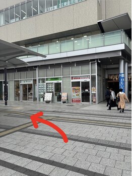 癒し～ぷ 明石駅前店/【道案内】3.建物前
