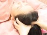 【時短・首肩集中】極上ヘッドスパ(首肩ほぐし付)30分¥3,000