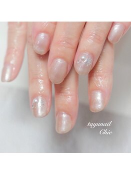 たゆ ネイル(たゆnail)/上品ナチュラルカラーネイル♪
