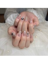 リノン(Linon)/lame × heart × ribbon