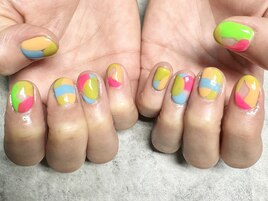 カラフルネイル