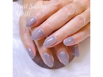 メイリー(MEILI)/落ち着いたパープルラメ@定額