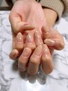 シンプルニュアンスネイル