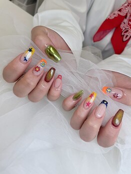 スピラ 上通店(Spira)/カラフルネイル