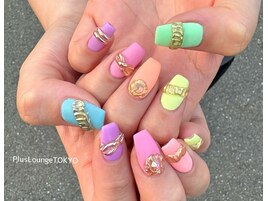 カラフルトロピカルネイル♪