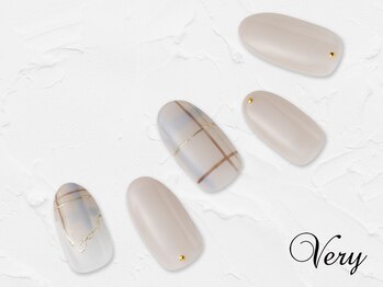 チェックネイル