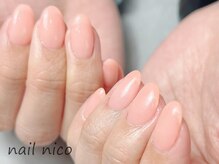 ネイルニコ(nail nico)/オレンジピンク