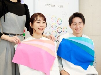 スタパト 渋谷店の写真/《ペア割♪パーソナルカラー診断¥16200（¥8100/名)》3人もOK!初めての方もお友達,ご家族同士でお得に診断☆