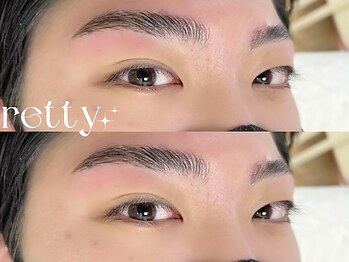 レッティー(retty)の写真/≪男性支持率◎≫プロのアイブロウリストによる施術でなりたい眉毛に大変身☆【平野区/加美/眉毛】
