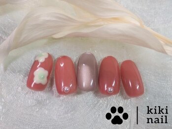 3.4月定額A /手書きフラワー