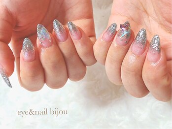 ビジュゥ 緑地公園店/《Saki担当》定額2本アート◯°.