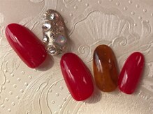 アイリッシュネイル 久屋大通店(Irish Nail)/べっ甲×秋ネイル