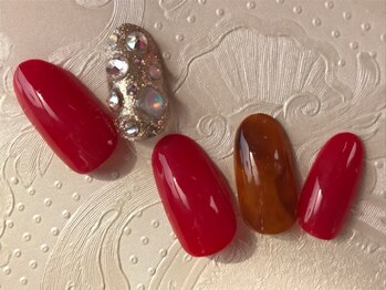 アイリッシュネイル 久屋大通店(Irish Nail)/べっ甲×秋ネイル