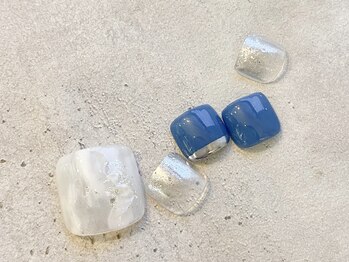 リーチェ ビューティアンドネイルサロン 大名店(Beauty&Nail Salon)/summer design foot☆