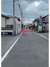 にこ。/道案内（田沼街道から）３
