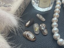 プロモート 岡山城下店(Promote)/ゴージャス秋ネイル【岡山】