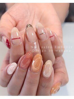 アンベリール(Embellir)/【持ち込みネイル】