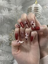 アール(R)/クリスマスネイル