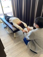 すみれ接骨院/姿勢改善中♪