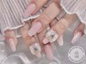 《期間限定♪》ワンポイントパーツ付き☆ワンカラー 8200円→