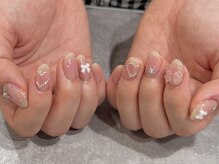 ローラン(LORAN)/いちごミルクネイル♪