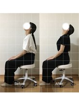 春日原りらくや整体院/全身矯正で姿勢も綺麗に◎