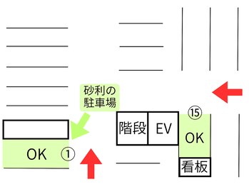 刈谷はりきゅうマッサージ院/駐車場全体図