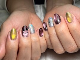 【10月定額】ハロウィンネイル