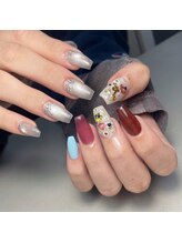 ナナネイルズ(nananails)/持ち込みアートシンプル¥8,500