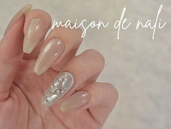 メゾン ド ナリ(maison de NALI)の写真/持ち込み再現度◎経験豊富なベテランネイリストによる【90分持ち込みフリーアート】で自分好みの爪先に◇
