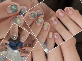 個性ネイル　マグネット